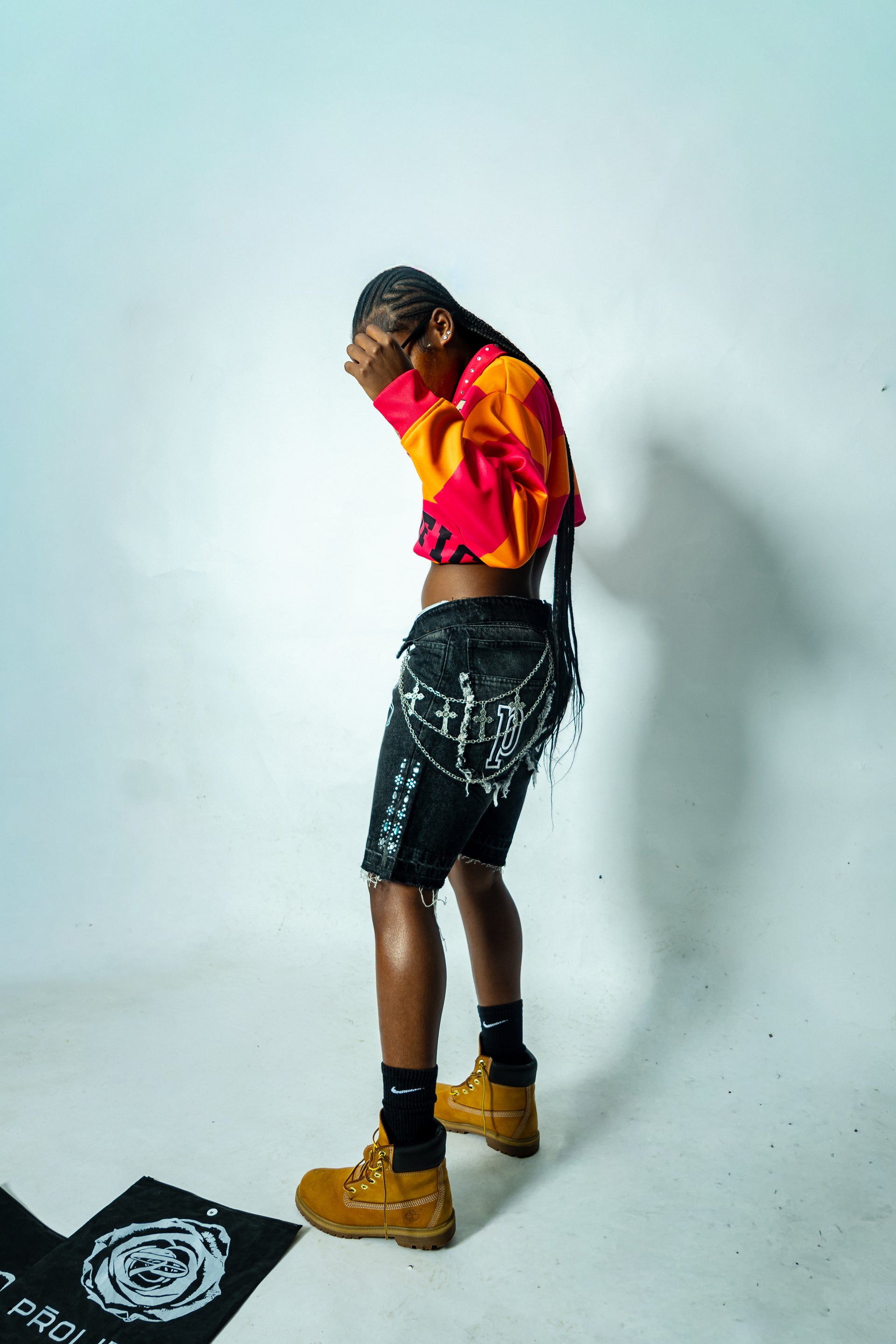 Prolific Signature Black Jorts