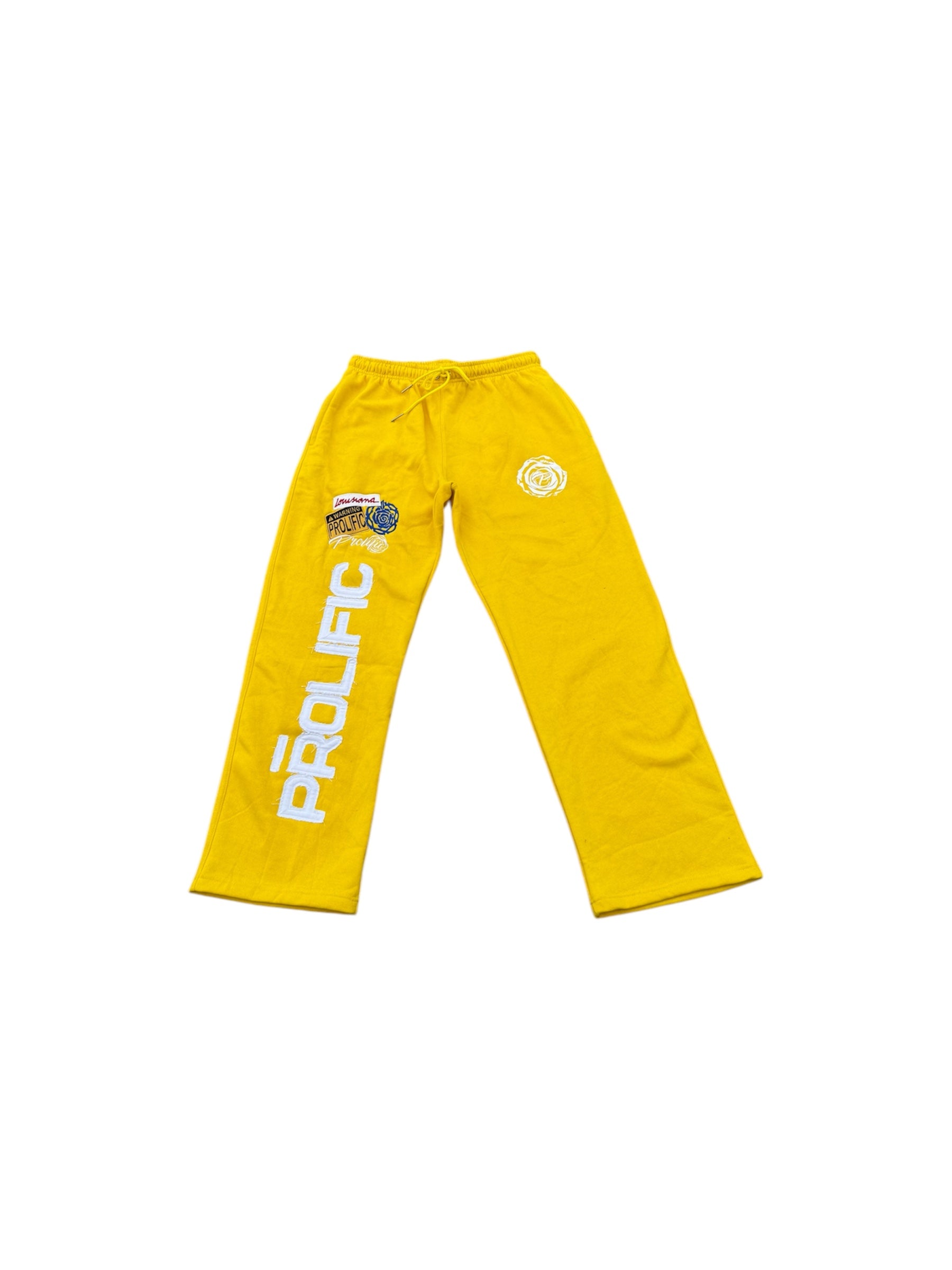 Yellow Prolific Sweatpants 2.0