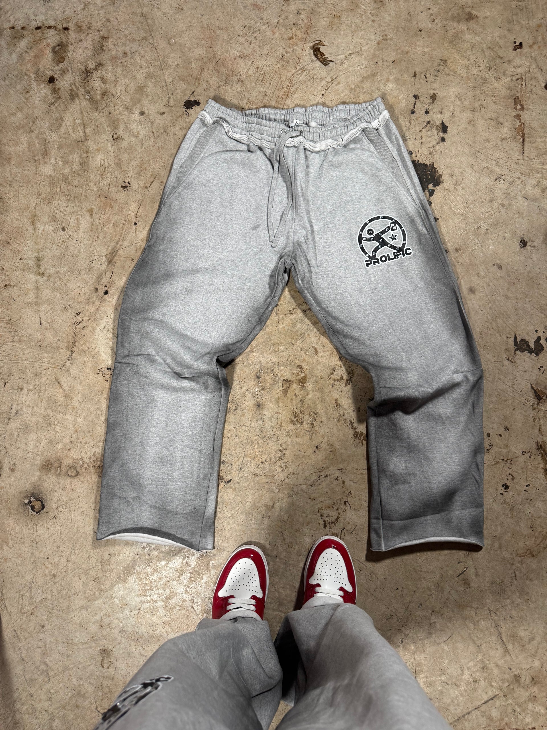 Heather Grey Baggy Prolific Sweats