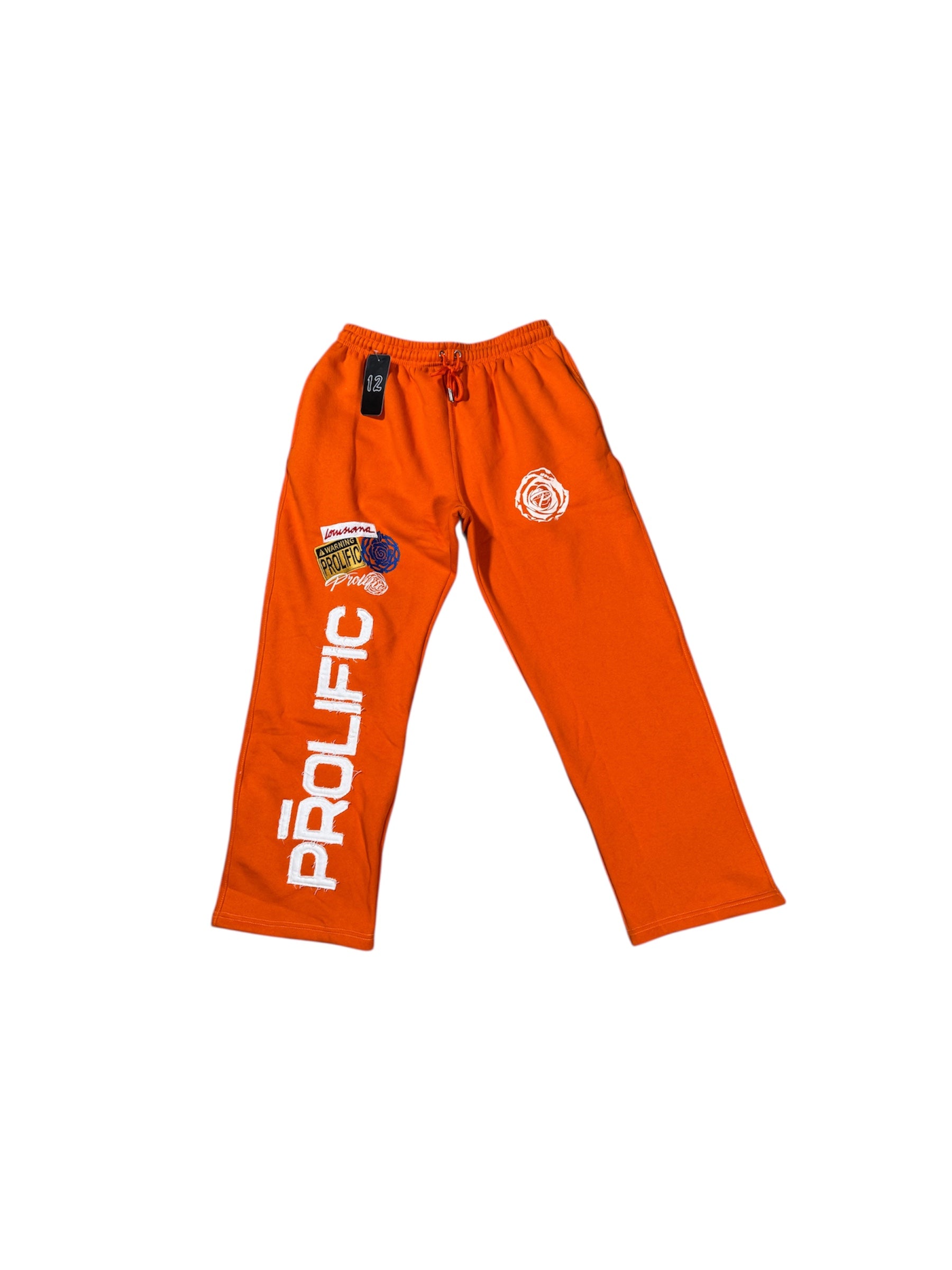 Orange Prolific Sweatpants 2.0