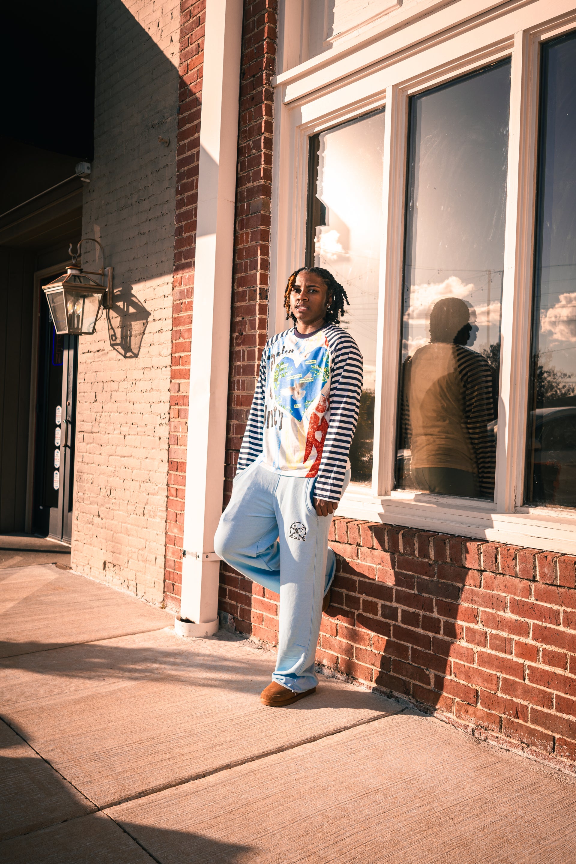 Blue Prolific Baggy Sweats