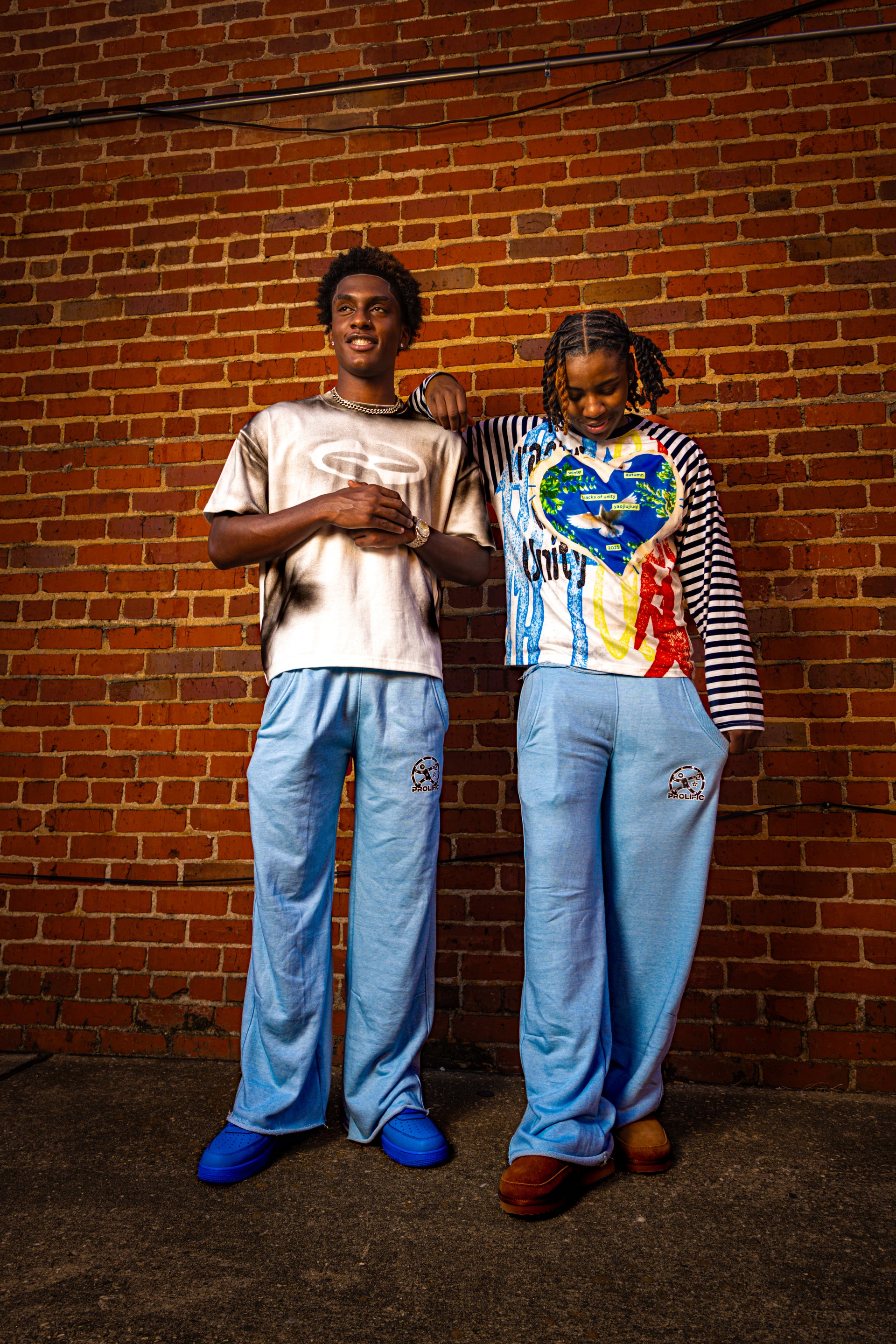 Blue Prolific Baggy Sweats