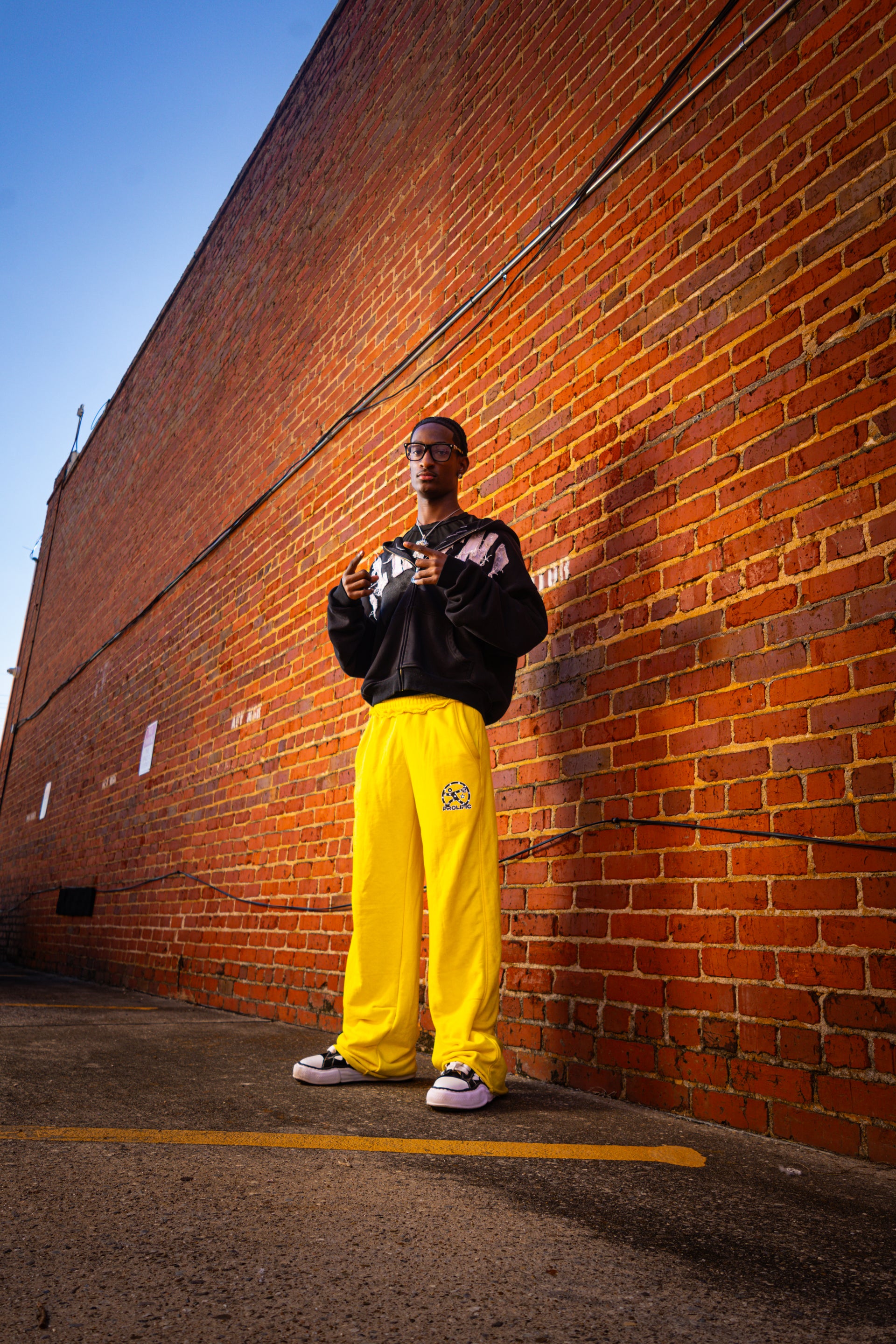 Yellow Prolific Baggy Sweats
